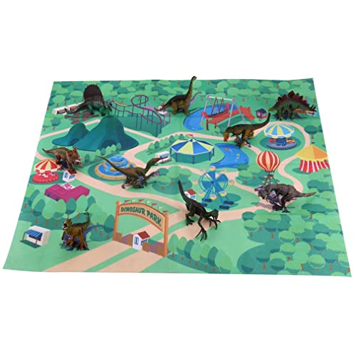 Dinosaur Toys, Dinosaur Toys For Kids 3-5 With Activity Play Mat & Trees, Dinosaur Toys For Kids 5-7 Including 9 Dinosaurs, Storage Box, Packing Box, Kids Dinosaur Toys For Boys & Girls. #TOP5