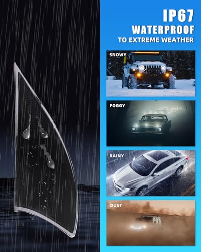 Image of Rear Bumper Reflector Compatible with Le-xus is IS250 IS300 IS350 IS200t is-F 2014-2020, [IP67 Waterproof] Rear Bumper Reflector Cover [No Bulbs], 2 PCS, Smoked Lens