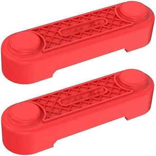 HePbak Estabilizadores de hélice 2 en 1 for - Mavic Mini 2/Mini SE, Cubierta de Motor, hélices de Silicona Blanda a Prueba de arañazos, Protector de Motor Piezas de Drones (Color : Rood)