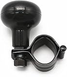 Universal Black Auto Heavy Duty Suicide Knob Car Steering Wheel Spinner Handle