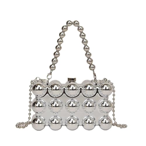 Pochette dorée femme Simcat le sac compact idéal pour mariage et cocktail de fête