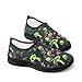 Howilath Trippy Mushroom Skull Slip on Sneakers Casual Shoes Men's Loafers & Slip-on Running Sneakers with Anti-Slip Sole