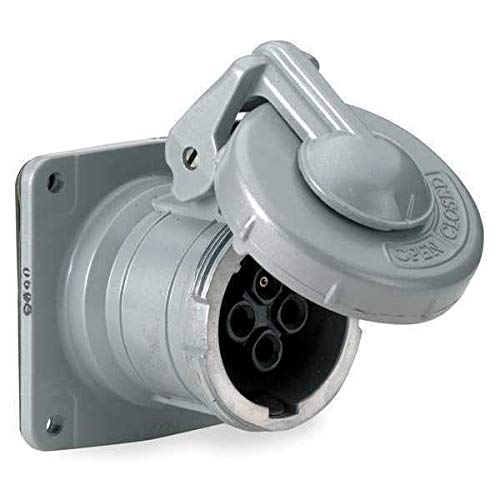 Hubbell HBL460RS2W Pin and Sleeve Receptacle