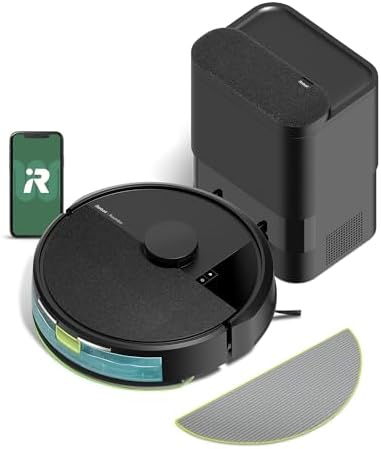 iRobot Roomba 105 Combo Robot Vacuum & Mop with AutoEmpty Dock - Self-Empties for 75 Days, Intense Power-Lifting Suction, LiDAR Navigation, Multiple Cleaning Modes, Avoids Mopping Carpet, Smoke