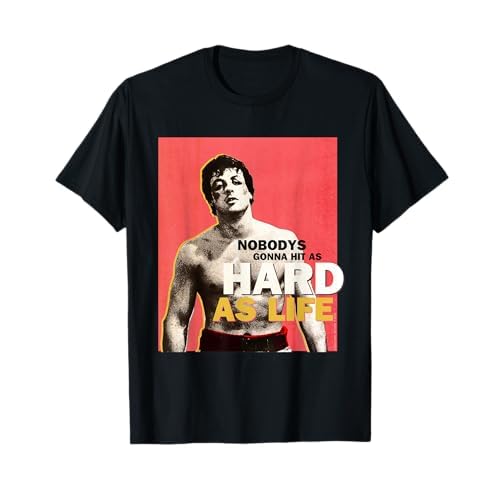 Rocky Hit Tan Hard As Life Camiseta