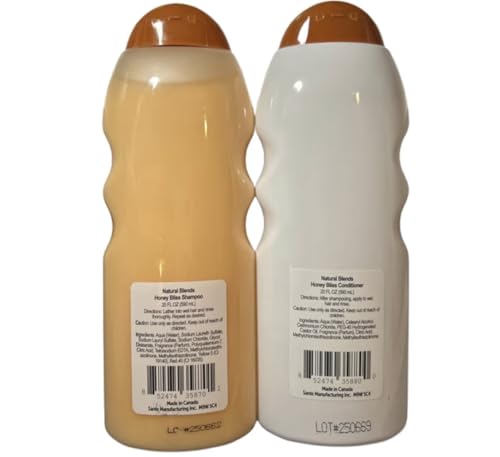Honey Bliss Repairing Shampoo and Conditioner, 2 Pack, 20 fl oz Each image 4