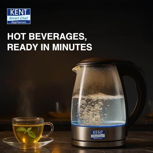 Tetera eléctrica de vidrio KENT Elegant 1.8L miniatura 2