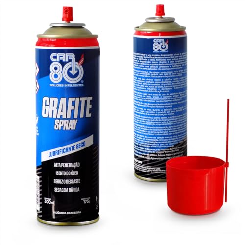Grafite Spray Lubrificante Seco Car 80 300ml