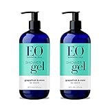 EO Shower Gel, Grapefruit Mint, 16 Oz (Pack of 2)