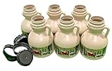 Empty Maple Syrup Jugs - Half Pint (8 FL OZ Each) - Case of 6 Containers MADE IN USA with Food Grade Materials.