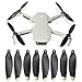 Produktbild Behorse 4 Paare Mini 2 DJI Mavic Mini SE Propeller Geräuscharme Klingen Schnellverschlussstützen für DJI Mini 2 Zubehör (Golden)