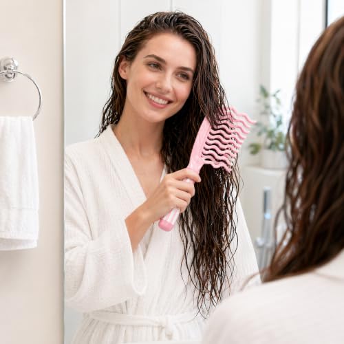 Peine de dientes anchos para cabello rizado miniatura 7