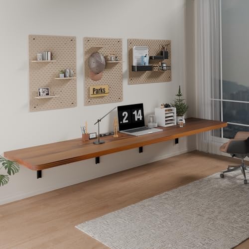 IAE Wall Mounted Folding Table with Pine Wood,72