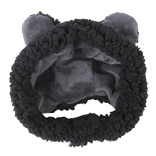 Sombrero de oso para mascotas orejas lindas de felpa para gatitos 2