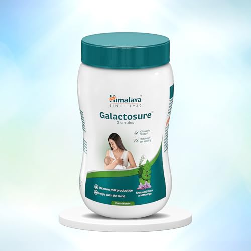 Image of Himalaya Galactosure | Lactation Supplement | Shatavari| Moringa, Saffron|Elaichi flavour|200 gm| Galactosure Granules for breast feeding