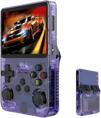 Esta consola de juegos portátil cuenta con 40.000 juegos retro integrados, una pantalla IPS de alta definición de 3.5 pulgadas, un diseño de doble joystick para revivir recuerdos de la infancia y