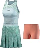 Design by Stella McCartney adidas Oberbekleidung Caroline Wozniacki by Stella McCartney Barricade Dress Australian Open, hellblau, 38