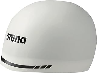 ARENA Gorro de natación 3D Suave, Rojo, M, Hombre