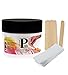Sugaring Wax Paste with Strips and Applicator Hair Removal Paste for Bikini Brazilian Legs and Arms
