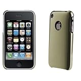  Logotrans Eternity Series Backcover gold und Displayschutzfolie für Apple iPhone 3G / 3Gs