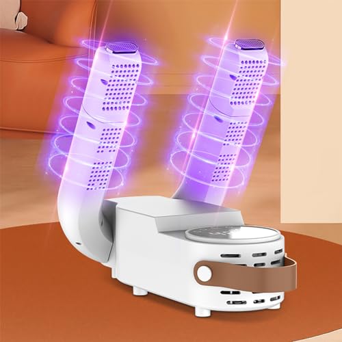 Secador de botas portátil con panel inteligente LED miniatura 3