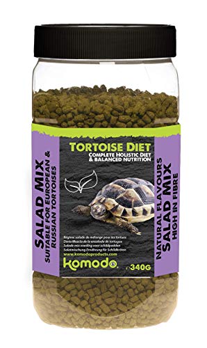 Komodo Complete Holistic Tortoise Diet Salad Mix 340 g tub may vary