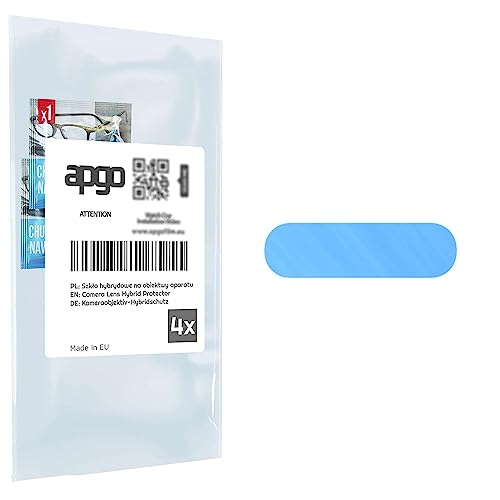 apgo Protector de lente 4x Protector de lente de cámara híbrido para LG Q60, protección de cámara, protector de lente de cámara 9H
