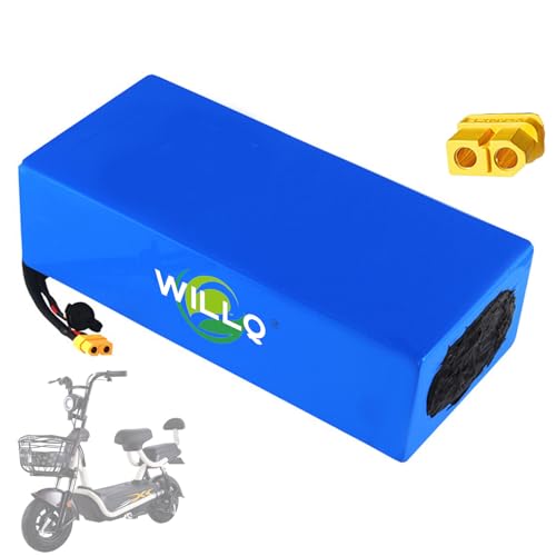 Batería de litio 48V con celdas de alta densidad de energía para e-bike 40Ah