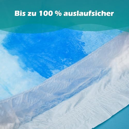 SUNKISS TrustPlus Inkontinenz Windeln für Erwachsene über Nacht, Saugfähige Einweg-Unterwäsche für Männer und Frauen mit Tabs, Unisex, Größe S, 12 Stück
