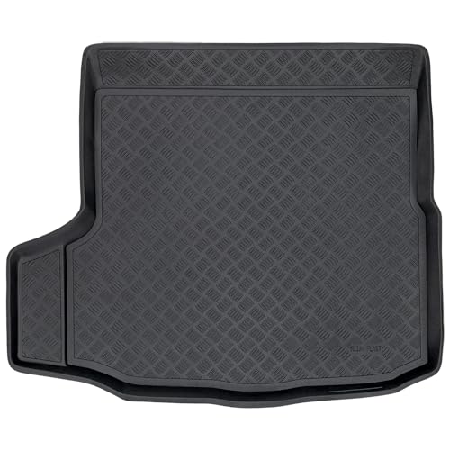 SMK Kofferraum schutzmatte Kofferraummatte passt für Volkswagen Arteon ab 2020 Strapazierfähige Kofferraummatte für alle Jahreszeiten, die vor Schmutz und Dreck schützt