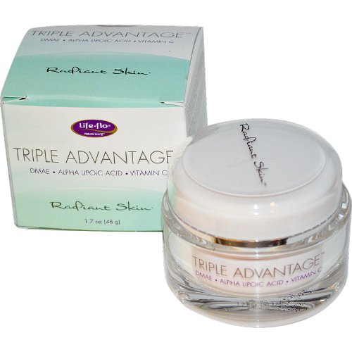 Triple Advantage DMAE Alpha Lipoic Acid & Vitamin C Life Flo Health Products 1.7 oz Cream