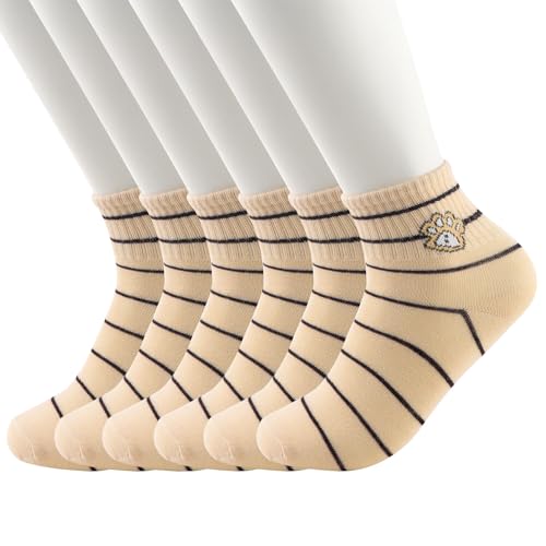 Image of No Show Socks Womens, Cute Socks For Women, Soft Moisture-Wicking Socks, Cotton Cushioned Athletic Running Novelty Casual, Ideal for Running and Outdoor Activities (5 Pairs), 9.5-15.5