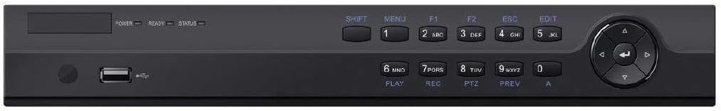 4K 8CH IP Network Video Recorder - 8 Built in PoE Port Up to 12MP Resolution Recording Compatible as DS-7608NI-K2/8P NVR 3 Year Warranty