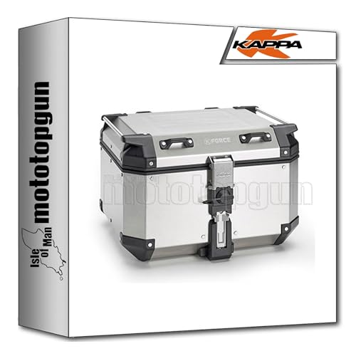 Top case Kappa KFR480a K'Force alu avec support d'exception Suzuki V-Strom 650