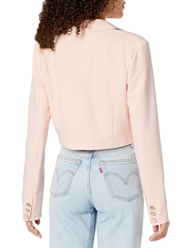 Guess Women's Cropped Diane Blazer, Calm Pink #TOP1