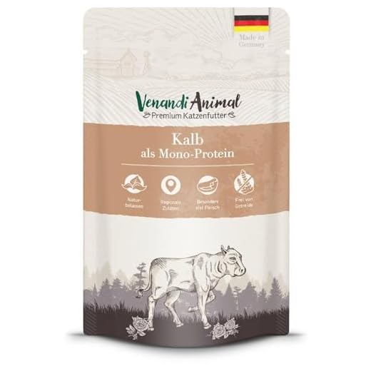 Venandi Katzenfutter Nass mit frischem Kalb