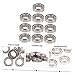 GARVALON Car Toys Rc Car Parts 10pcs 4 * 7 * 2mm Steel Bearings Sturdy Practical Kit