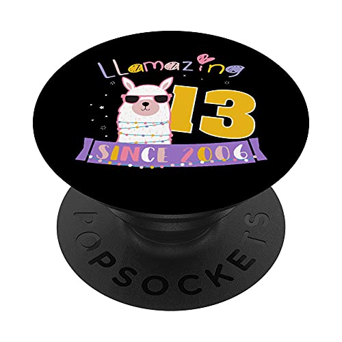 Niñas de 13 años Llama 'LLamada desde 2006' PopSockets PopGrip Intercambiable