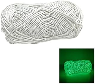 Luminous Knitting Yarn Glow in The Dark Yarn Hand Knitted Yarn Diy Weave Knitting Or Crochet Yarn for Knitting Braided Crochet Diy Carpet Sweater Keychain Ornament