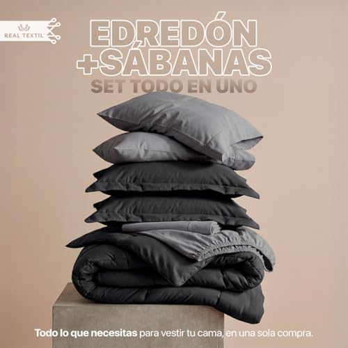 Opiniones y reviews de Juegos de edredones del mes. 5 Juegos de edredones marca REAL TEXTIL (2)
