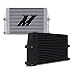 Mishimoto MMOC-SSO-10BK Universal Heavy-Duty Bar-and-Plate Oil Cooler, 10" Core, Same-Side Outlets, Black