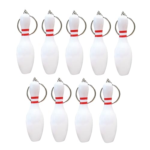 Porte-clés bowling élégants finitions soignées pour clés de voiture