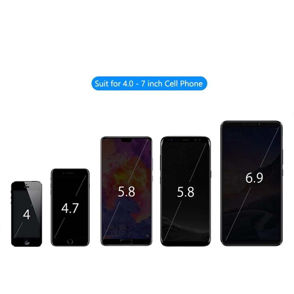 Porta Cellulare Auto per MG MG6 2017-2020, Supporto per Telefono Cellulare per Auto Supporto per Bocchetta dell'Aria Staffa di Navigazione Speciale per Cellulare