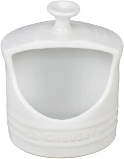 Stoneware Salt Crock, 10 oz., white