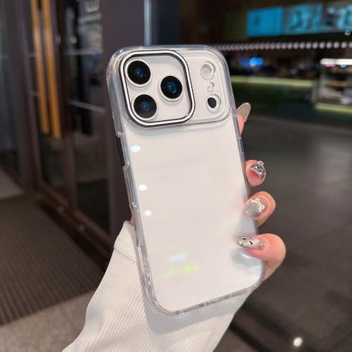 Coque de téléphone transparente en acrylique et TPU pour iPhone 17 Air