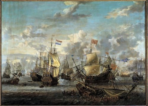 Tableaux Modernes Abraham Storck 60x90cm Décoration Murale