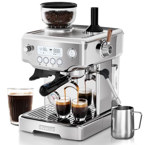4-IN-1 Professional Espresso Machine with Grinder