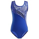 Gymnastics Leotards for Girls Athletic Clothes Activewear One-piece leotard for ballet (150(11-12T),