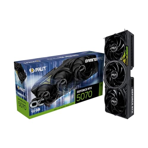 Amazon | Palit GeForce RTX 5070 GamingPro OC (12GB GDDR7/PCI