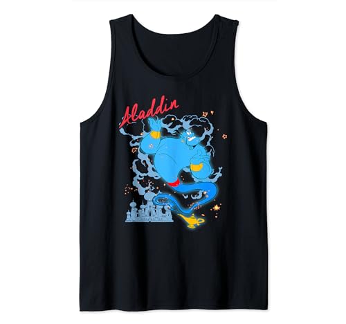 Disney Aladdin Genie And Agrabah Portrait Poster Tank Top léger contre la chaleur